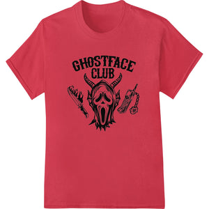 Ghostface Club: Join the Ultimate Horror Fan Club DTF Print - SUPERDTF - DTF Prints - DTF Transfers - Custom DTF Prints