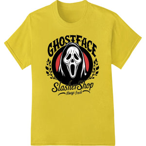 Ghostface Slasher Shop DTF Print - Scream - Worthy Style - SUPERDTF - DTF Prints - DTF Transfers - Custom DTF Prints