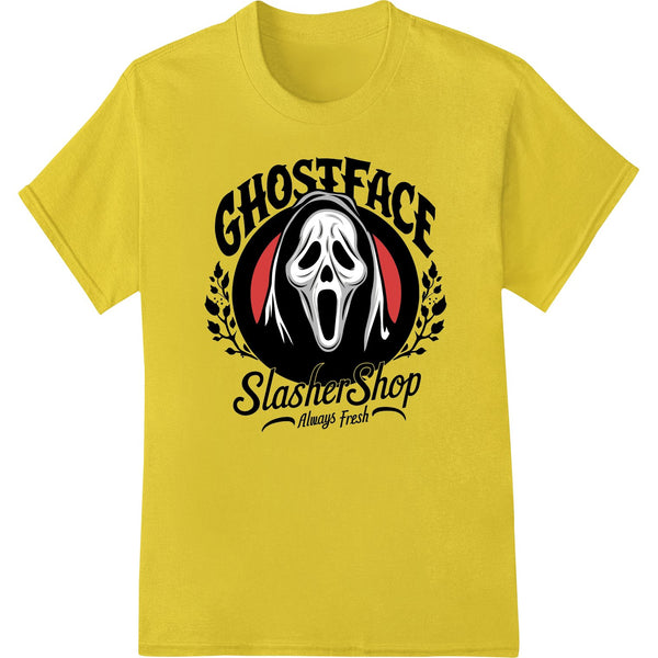 Ghostface Slasher Shop DTF Print - Scream - Worthy Style - SUPERDTF - DTF Prints - DTF Transfers - Custom DTF Prints