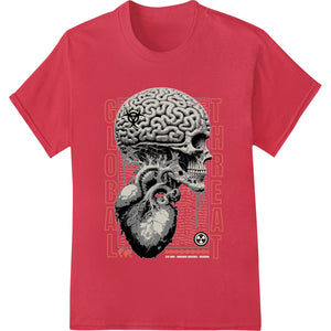 Global Threat: Intricate Skull Print for Fearless Fashions - SUPERDTF - DTF Prints - DTF Transfers - Custom DTF Prints