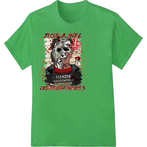 Gory Ghoul Mug Shot Horror Movie DTF Print by Super DTF - SUPERDTF - DTF Prints - DTF Transfers - Custom DTF Prints