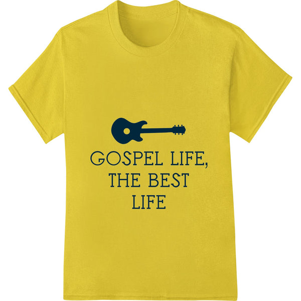 Gospel Life: Inspire Faith & Joy with This Bold DTF Print - SUPERDTF - DTF Prints - DTF Transfers - Custom DTF Prints