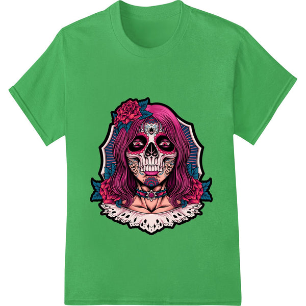 Gothic Sugar Skull: Day of the Dead Inspired DTF Print - SUPERDTF - DTF Prints - DTF Transfers - Custom DTF Prints