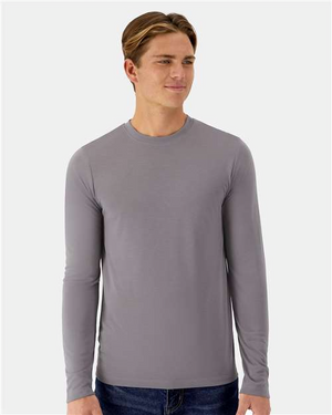 Hanes 484L Graphite model front