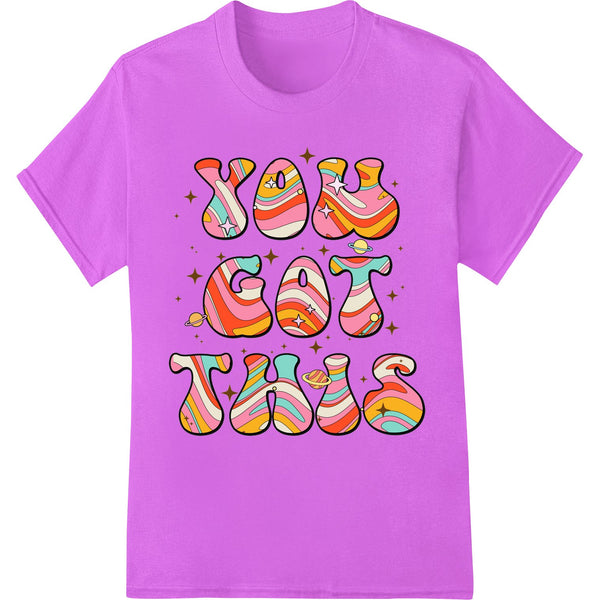 Groovy Easter 'You' Retro Psychedelic DTF Print Heat Transfer - SUPERDTF - DTF Prints - DTF Transfers - Custom DTF Prints