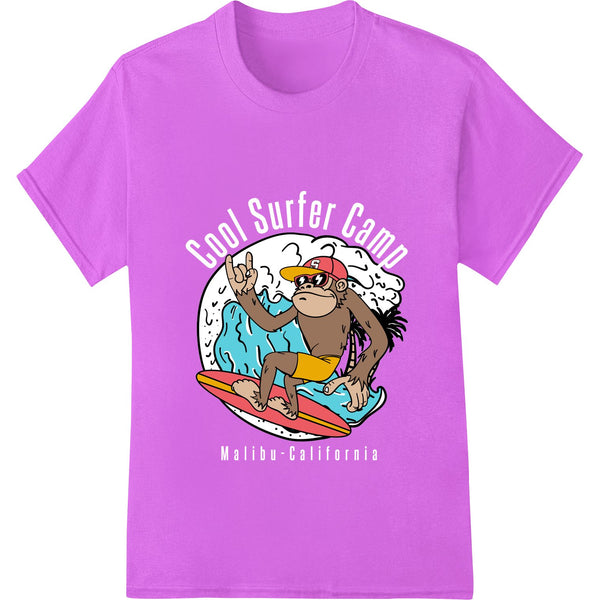 Hang Ten with this Hilarious Surfing Monkey Cartoon! - SUPERDTF - DTF Prints - DTF Transfers - Custom DTF Prints