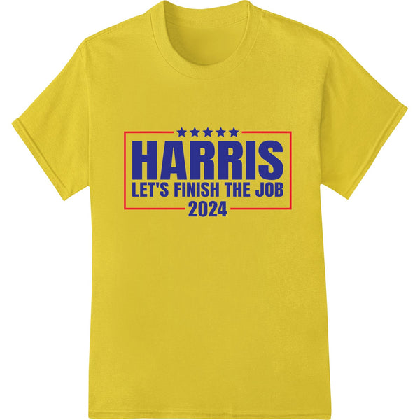 Harris 2024: Bold Red, White & Blue DTF Print Heat Transfer - SUPERDTF - DTF Prints - DTF Transfers - Custom DTF Prints