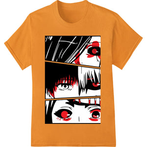 Haunting Anime Eyes - Halloween DTF Print Heat Transfer - SUPERDTF - DTF Prints - DTF Transfers - Custom DTF Prints