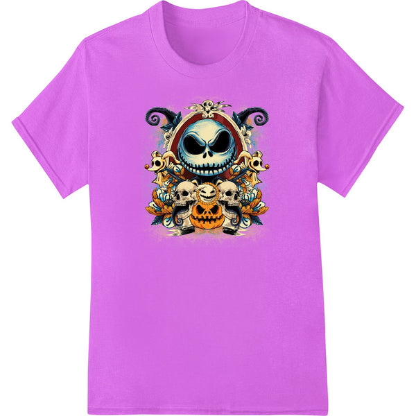 Haunting Halloween Skull - Edgy DTF Transfer Print Design - SUPERDTF - DTF Prints - DTF Transfers - Custom DTF Prints