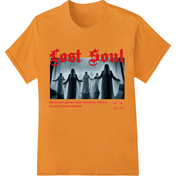 Haunting 'Lost Soul' DTF Print Heat Transfer for Halloween - SUPERDTF - DTF Prints - DTF Transfers - Custom DTF Prints