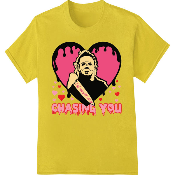 Haunting Valentine: Horror Icon Chases Your Heart - SUPERDTF - DTF Prints - DTF Transfers - Custom DTF Prints