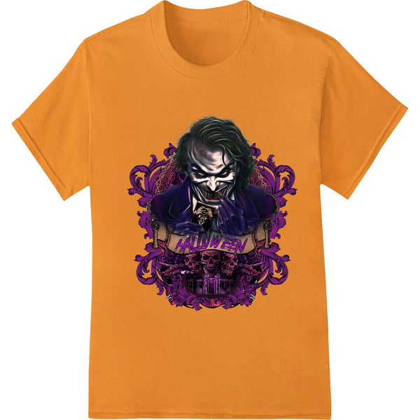 Haunting Villain: Gothic Halloween DTF Heat Transfer - SUPERDTF - DTF Prints - DTF Transfers - Custom DTF Prints