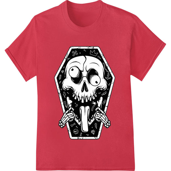 Hauntingly Detailed Skull DTF Print for Edgy Fashion - SUPERDTF - DTF Prints - DTF Transfers - Custom DTF Prints