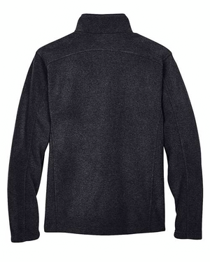 CORE365 88190T Heather Charcoal back