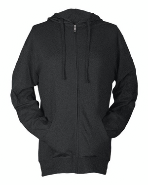Tultex 260 Heather Charcoal front