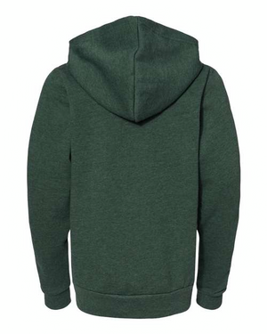 BELLA + CANVAS 3739Y Heather Forest back
