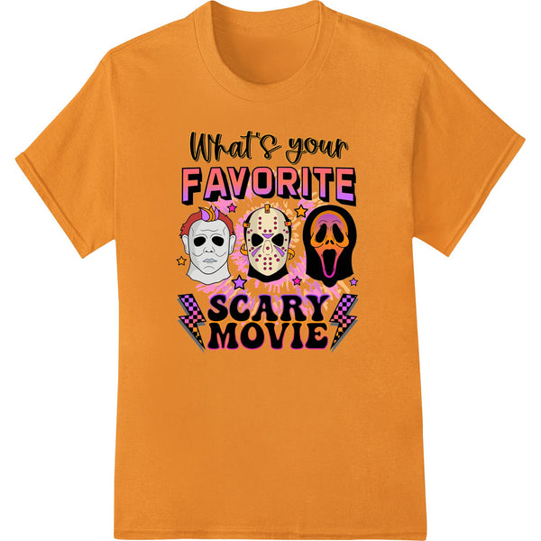 Horror Icons Ask: What's Your Favorite Scary Movie? - SUPERDTF - DTF Prints - DTF Transfers - Custom DTF Prints