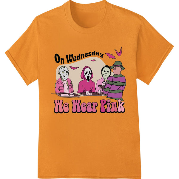 Horror Parody: On Wednesday We Wear Pink - DTF Print - SUPERDTF - DTF Prints - DTF Transfers - Custom DTF Prints