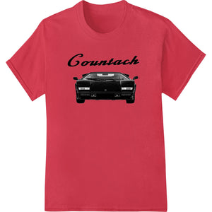 Iconic Countach: High - Octane Style DTF Print Heat Transfer - SUPERDTF - DTF Prints - DTF Transfers - Custom DTF Prints