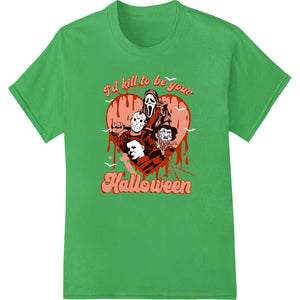 Iconic Horror Killers Halloween DTF Print Heat Transfer - SUPERDTF - DTF Prints - DTF Transfers - Custom DTF Prints