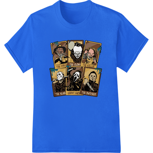 Iconic Horror Villains: A Chilling DTF Print Heat Transfer - SUPERDTF - DTF Prints - DTF Transfers - Custom DTF Prints