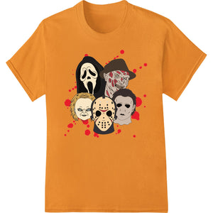 Iconic Horror Villains - Scary Halloween DTF Print Transfer - SUPERDTF - DTF Prints - DTF Transfers - Custom DTF Prints