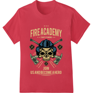 Ignite Your Heroism: Join the Fire Academy Today - SUPERDTF - DTF Prints - DTF Transfers - Custom DTF Prints