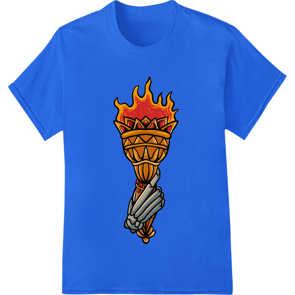 Ignite Your Style: Tribal Torch DTF Print Heat Transfer - SUPERDTF - DTF Prints - DTF Transfers - Custom DTF Prints