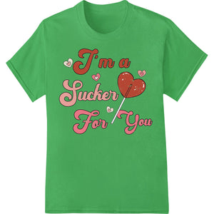 I'm a Sucker for You - Playful Valentine's Day DTF Print - SUPERDTF - DTF Prints - DTF Transfers - Custom DTF Prints