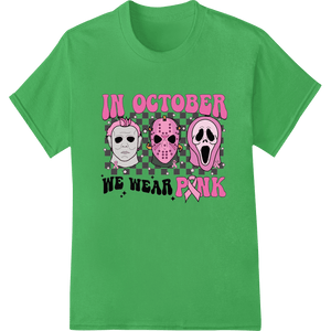 In October We Wear Pink: Horror Icons Go Pretty in Pink - SUPERDTF - DTF Prints - DTF Transfers - Custom DTF Prints