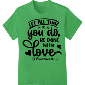 Inspirational Bible Quote Valentine's Day DTF Transfer - SUPERDTF - DTF Prints - DTF Transfers - Custom DTF Prints