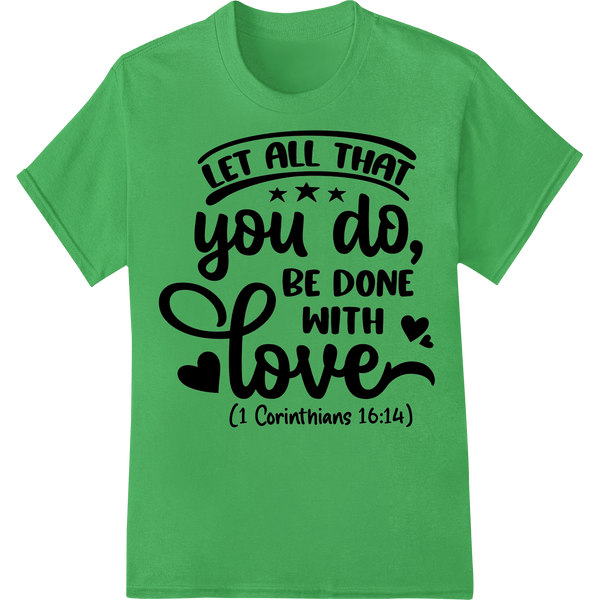 Inspirational Bible Quote Valentine's Day DTF Transfer - SUPERDTF - DTF Prints - DTF Transfers - Custom DTF Prints