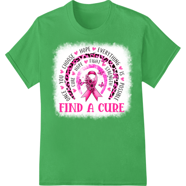 Inspiring Breast Cancer Awareness Pink Ribbon DTF Print - SUPERDTF - DTF Prints - DTF Transfers - Custom DTF Prints