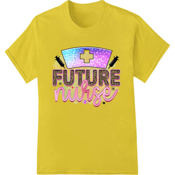 Inspiring 'FUTURE nurse' Holographic DTF Print Heat Transfer - SUPERDTF - DTF Prints - DTF Transfers - Custom DTF Prints