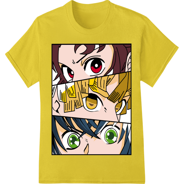 Intense Anime Eyes DTF Print Heat Transfer - Vivid Colors - SUPERDTF - DTF Prints - DTF Transfers - Custom DTF Prints