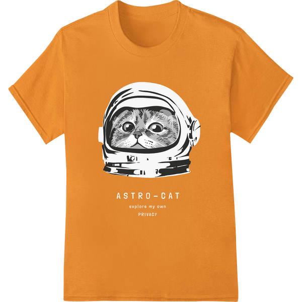 Intrepid Cat Astronaut Sketch - Super DTF Heat Transfer - SUPERDTF - DTF Prints - DTF Transfers - Custom DTF Prints