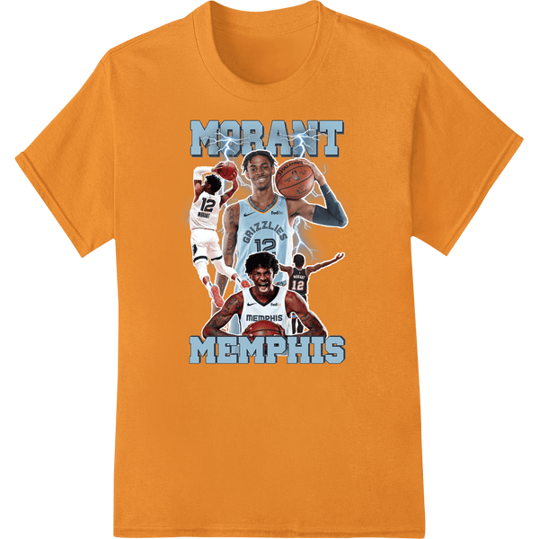 Ja Morant Memphis Grizzlies NBA Superstar Collage DTF Print - SUPERDTF - DTF Prints - DTF Transfers - Custom DTF Prints