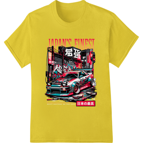 Japan's Finest: Sleek Modified Car Artwork Print - SUPERDTF - DTF Prints - DTF Transfers - Custom DTF Prints