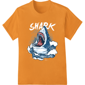 Jaw - Dropping Shark Breach DTF Print Heat Transfer - SUPERDTF - DTF Prints - DTF Transfers - Custom DTF Prints