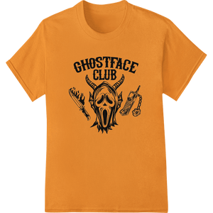 Join the Ghostface Club with This Spooky DTF Print Transfer - SUPERDTF - DTF Prints - DTF Transfers - Custom DTF Prints