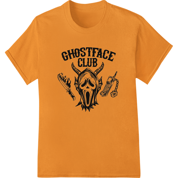 Join the Ghostface Club with This Spooky DTF Print Transfer - SUPERDTF - DTF Prints - DTF Transfers - Custom DTF Prints