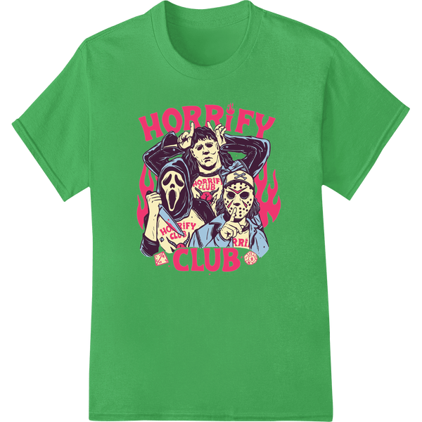 Join the Horrify Club: Creepy DTF Print Heat Transfer - SUPERDTF - DTF Prints - DTF Transfers - Custom DTF Prints