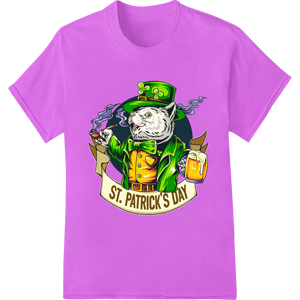 Jolly Leprechaun: Festive St. Patrick's Day Heat Transfer - SUPERDTF - DTF Prints - DTF Transfers - Custom DTF Prints