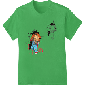 Killer Chucky: Terrifying DTF Print Heat Transfer - SUPERDTF - DTF Prints - DTF Transfers - Custom DTF Prints