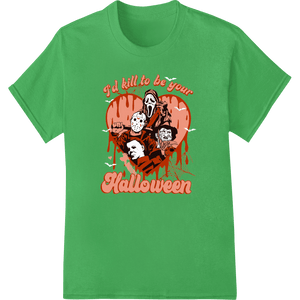 Killer Horror Villains Halloween DTF Print Heat Transfer - SUPERDTF - DTF Prints - DTF Transfers - Custom DTF Prints