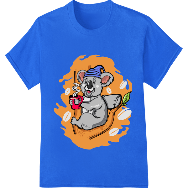 Koality Fun: Adorable Koala Cartoon Mascot - SUPERDTF - DTF Prints - DTF Transfers - Custom DTF Prints