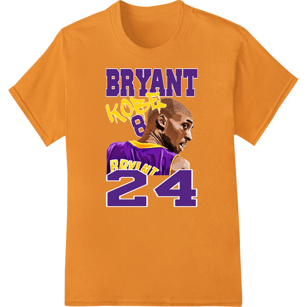 Kobe Bryant Lakers Legend 8 24 Basketball Tribute Graphic - SUPERDTF - DTF Prints - DTF Transfers - Custom DTF Prints