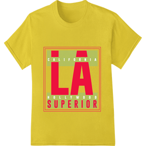 LA SUPERIOR: Bold Graphic Heat Transfer from Super DTF - SUPERDTF - DTF Prints - DTF Transfers - Custom DTF Prints