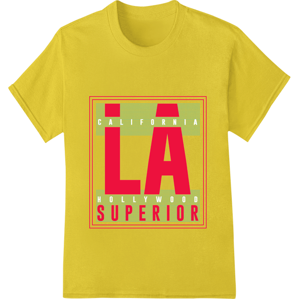 LA SUPERIOR: Bold Graphic Heat Transfer from Super DTF - SUPERDTF - DTF Prints - DTF Transfers - Custom DTF Prints