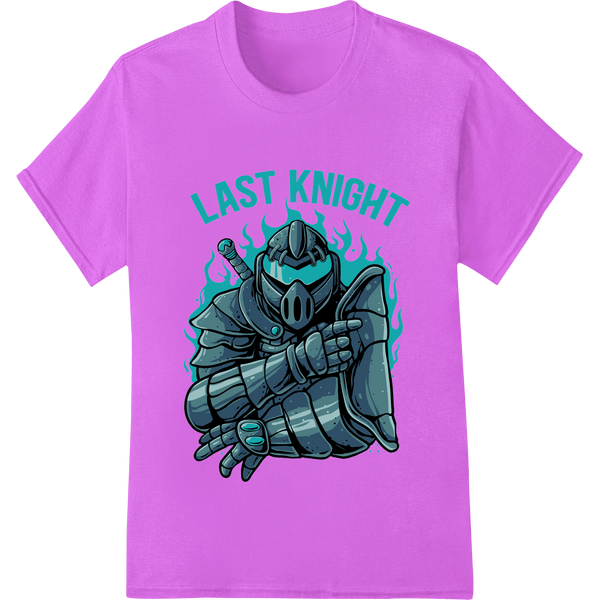 Last Knight: Fierce Armored Warrior Fantasy DTF Print - SUPERDTF - DTF Prints - DTF Transfers - Custom DTF Prints